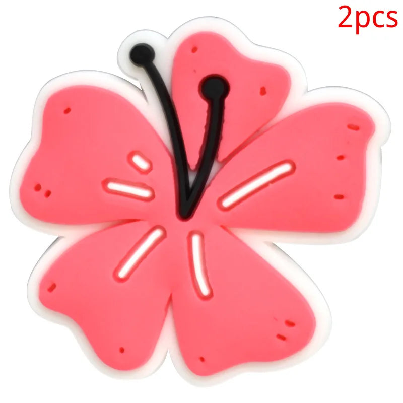 "Summer EVA Beach Bag Charms – Oversized Buckle Accessories for Bogg Tote Bags, DIY Decorative Pendants for Women & Travel Gifts"