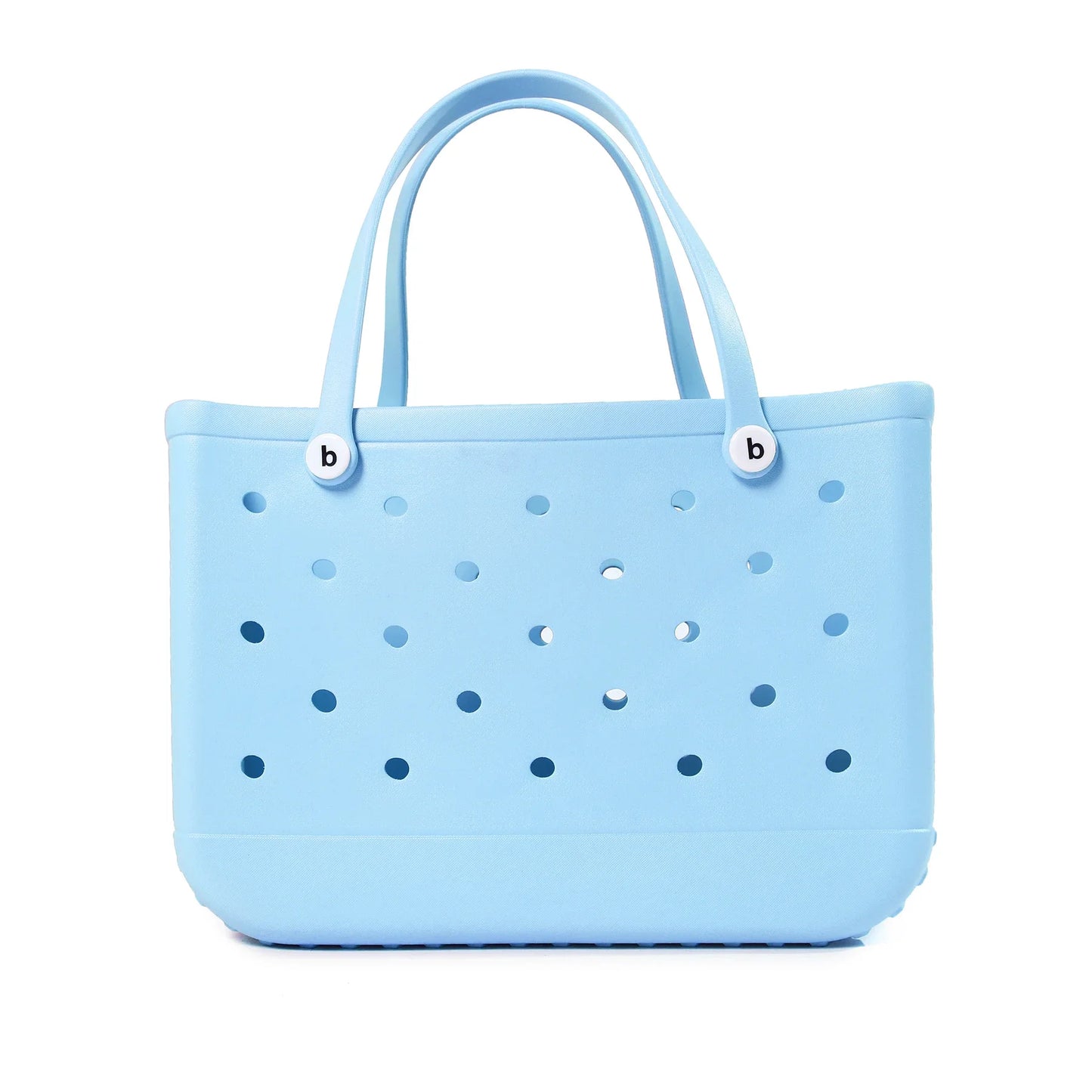 Luxury EVA Beach Tote Bag for Women – Waterproof Rubber Handbag, Large Capacity Picnic & Travel Storage Basket (M/L/XL Sizes)
