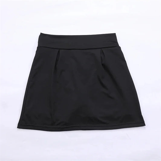 SSummer Women’s Sports Skirt – High Waist Quick-Dry Tennis Skirt with Built-In Shorts for Fitness