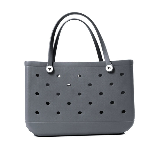 Luxury EVA Beach Tote Bag for Women – Waterproof Rubber Handbag, Large Capacity Picnic & Travel Storage Basket (M/L/XL Sizes)